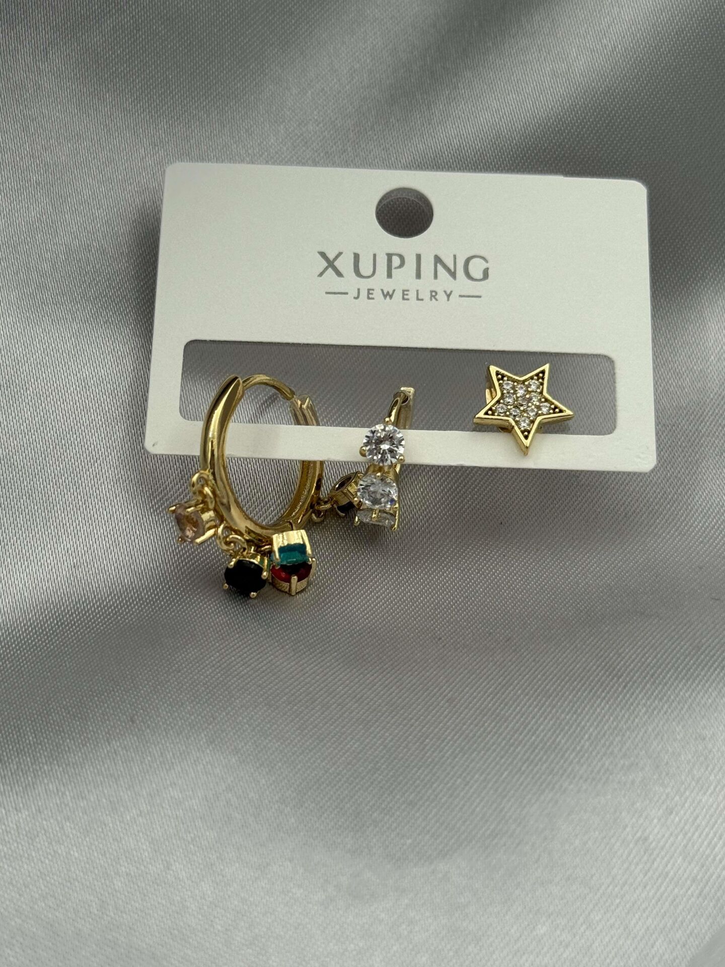 XUPING 3-Piece Earrings // K-XU-1666