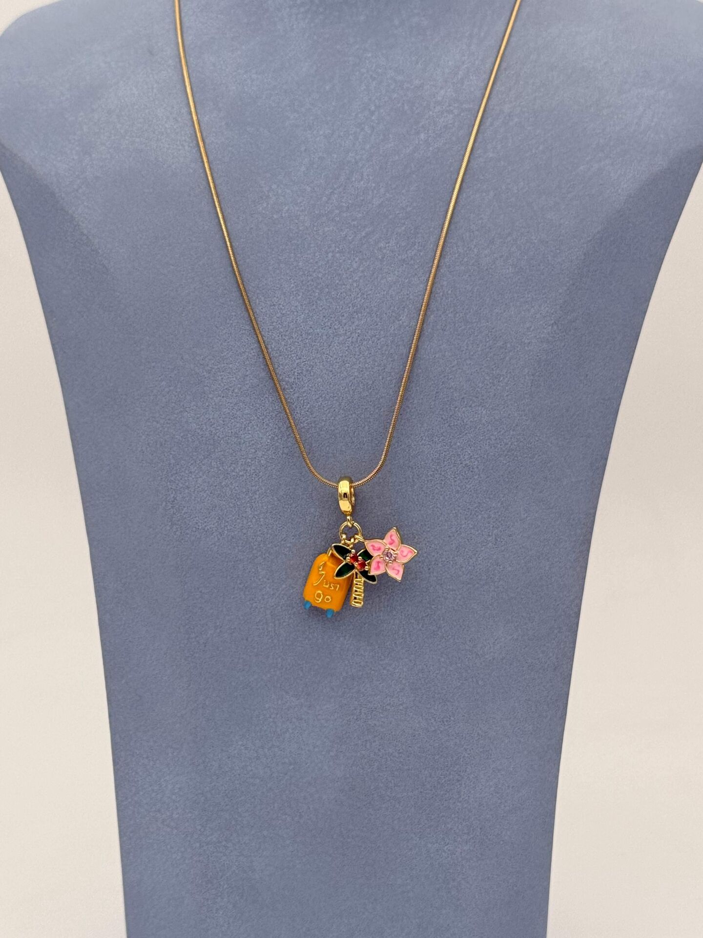 Çelik Kolye 45cm // KOLYE-6465