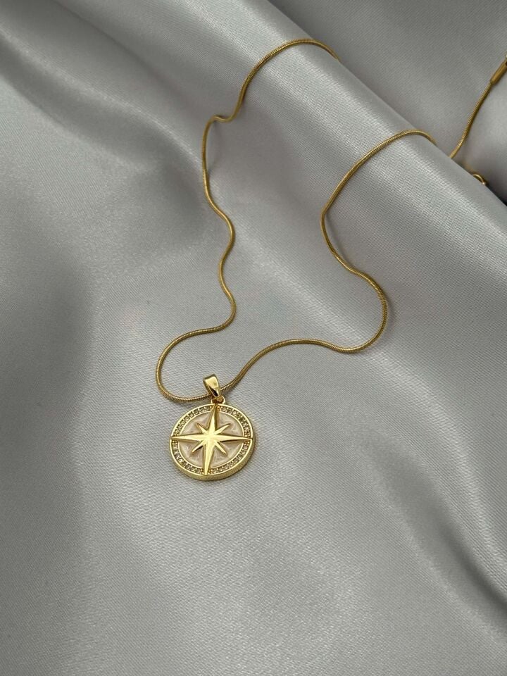 Çelik Kolye 45cm // KOLYE-4854