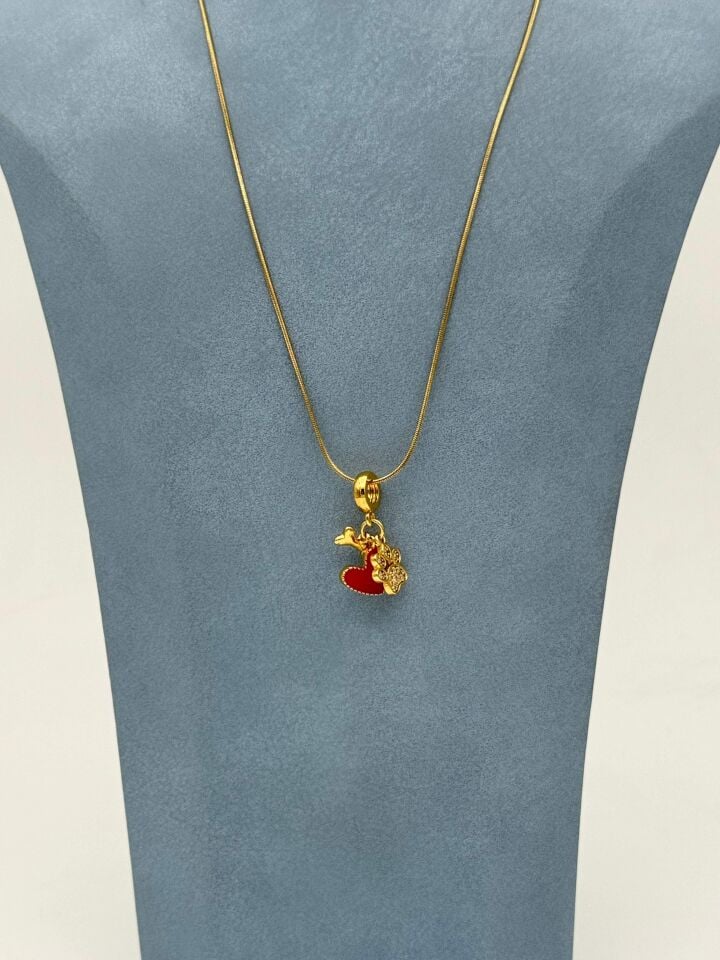 Çelik Kolye 45cm // KOLYE-6466