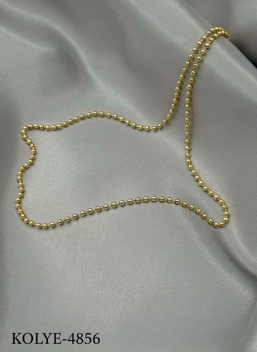 Çelik 14K Dorika Kolye 45cm // KOLYE-4856