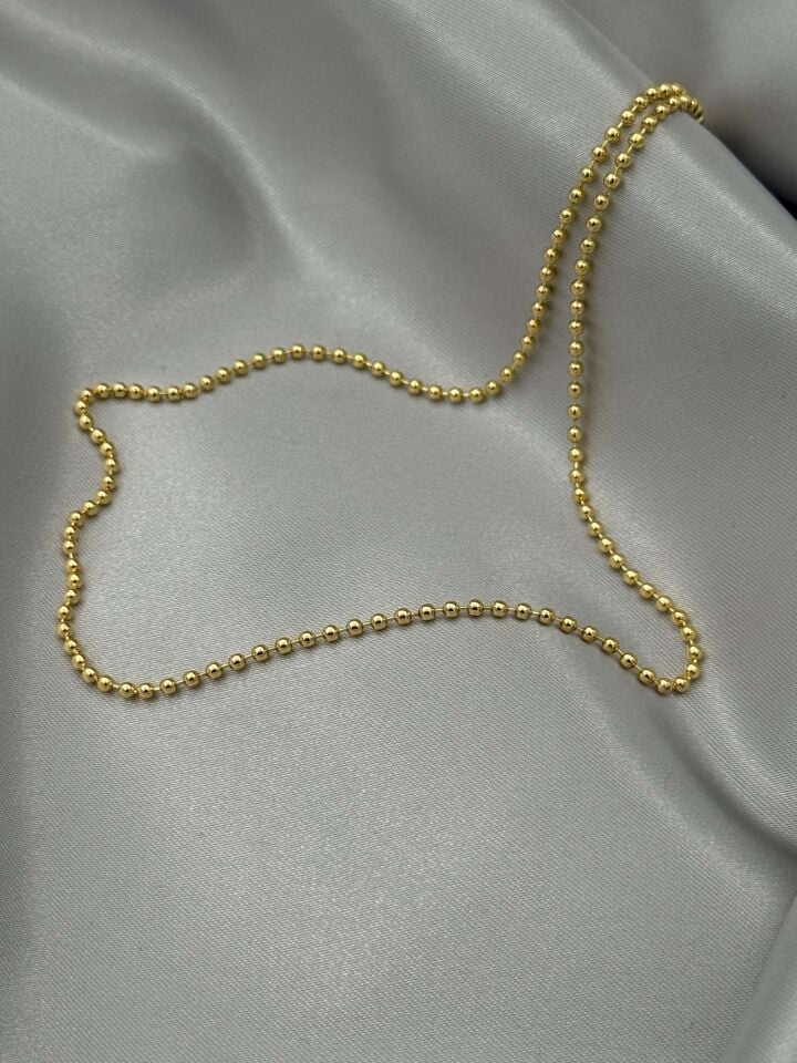 Çelik 14K Dorika Kolye 45cm // KOLYE-4856