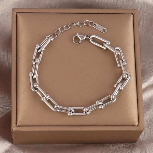 Steel Tfny Silver Bracelet