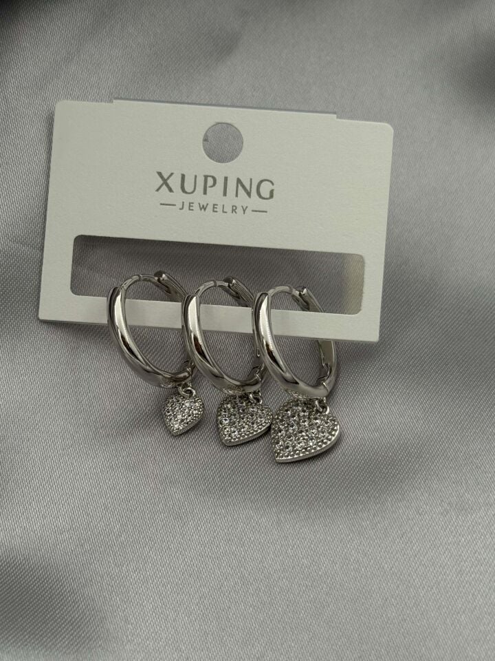 XUPING 3'lü Küpe // K-XU-1671