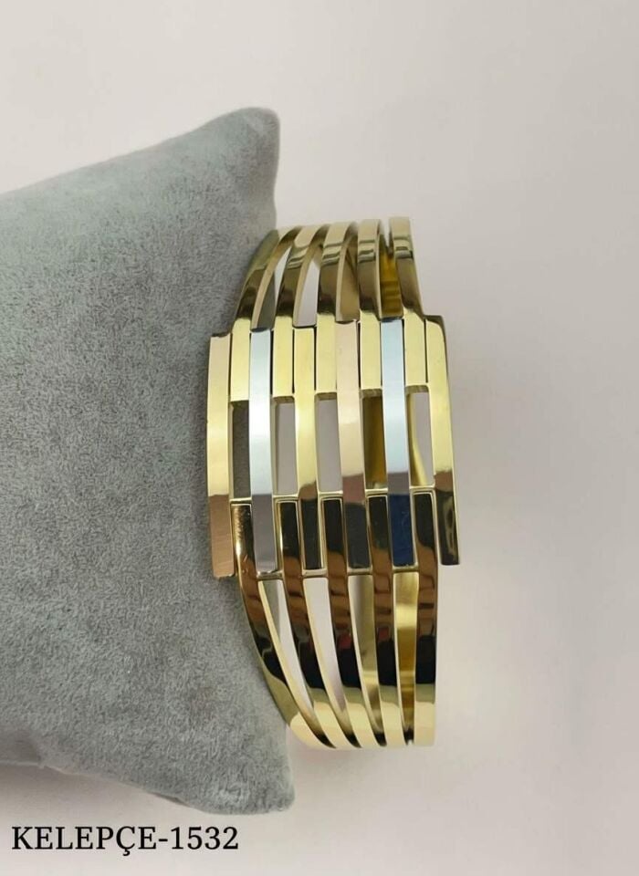 Çelik 6 Sıra 3 Renk Kaburga Kelepçe // KELEPÇE-1532