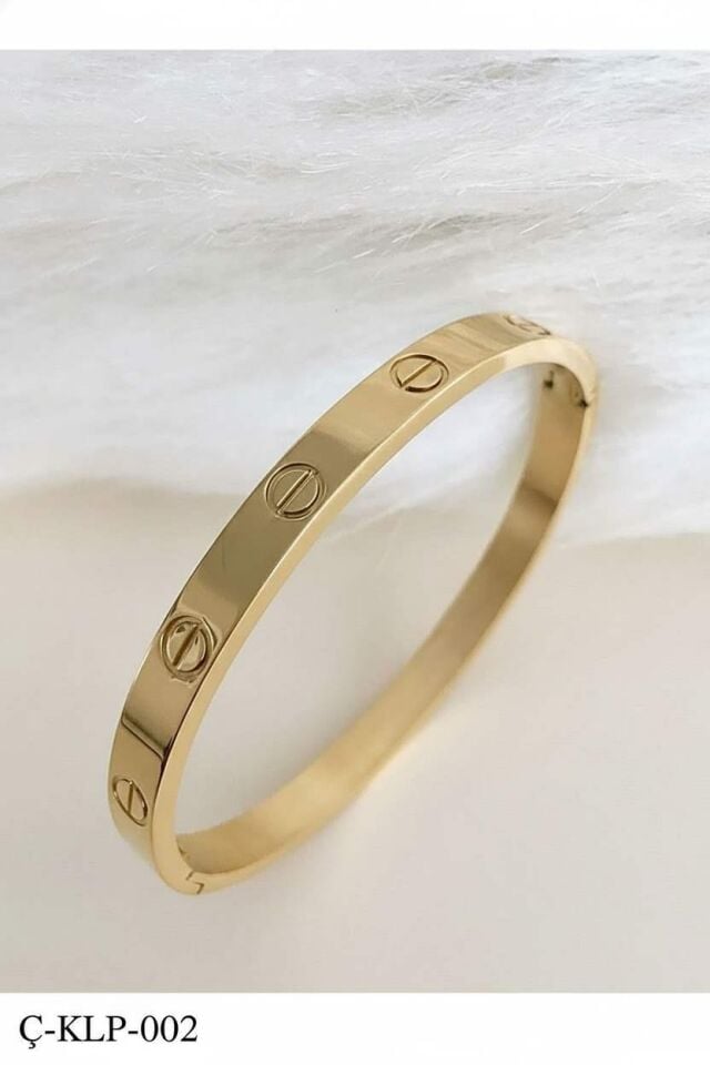 Çelik Gold CRT Model Taşsız Kelepçe