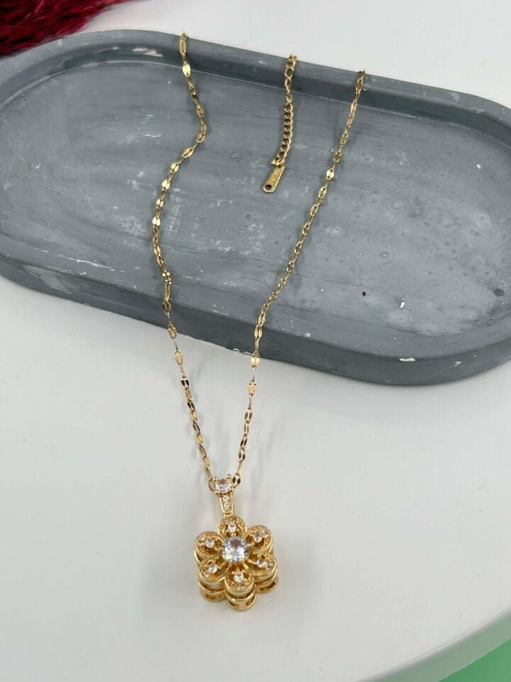 Çelik Kolye 45cm // KOLYE-4589