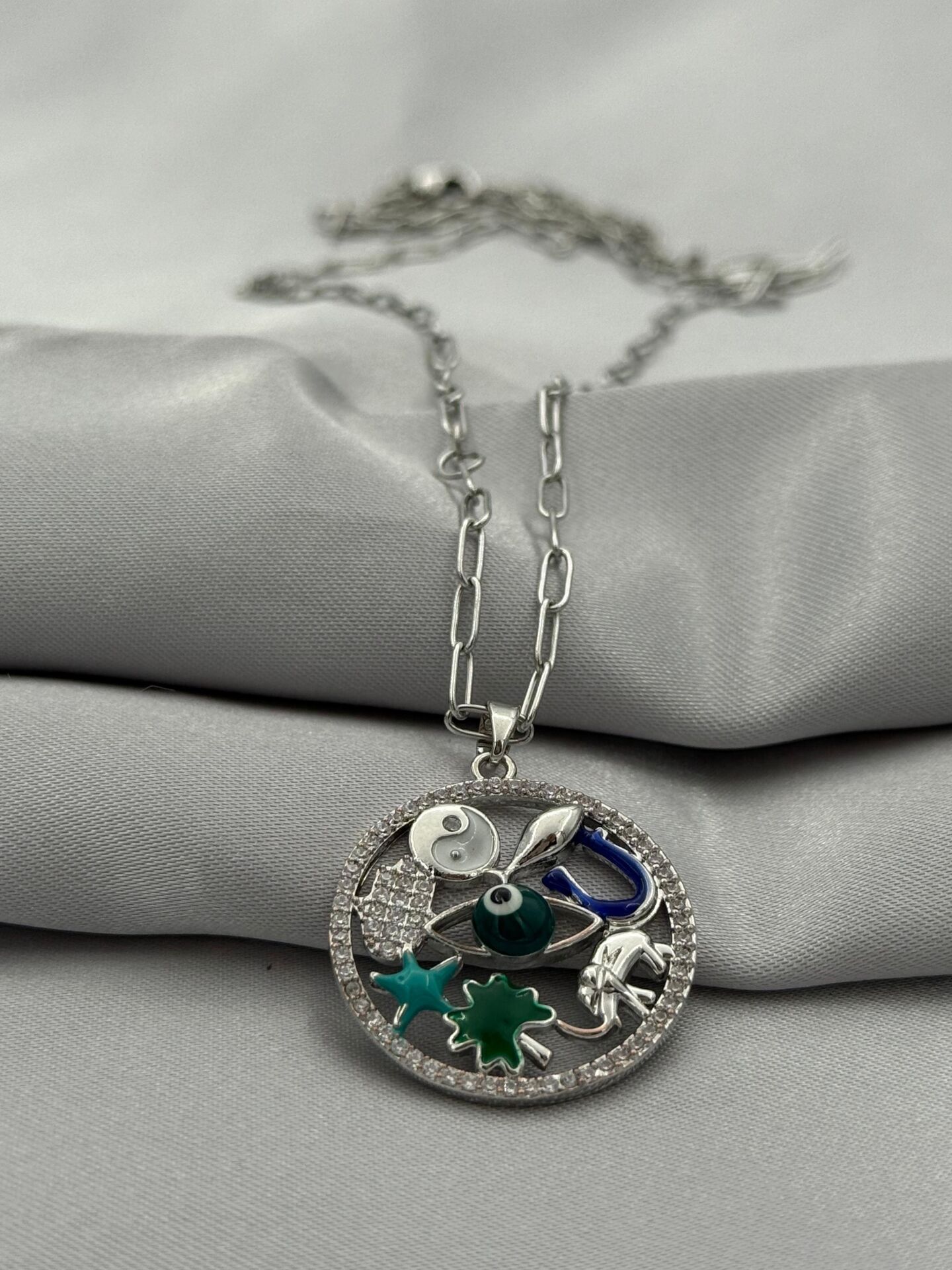 Çelik Kolye 60cm // KOLYE-5361