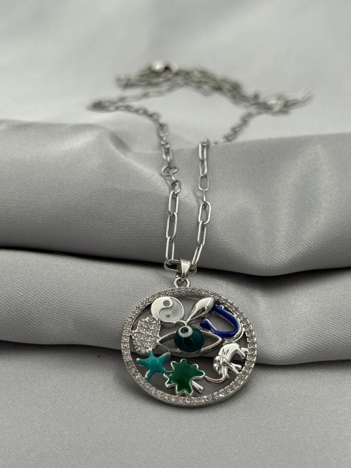 Stahlkette 60cm // HALSKETTE-5361