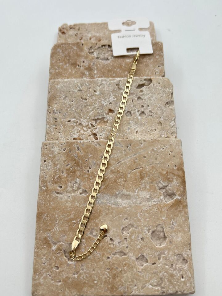 VIP 14K Goldfarbenes Armband // WRIST-6265