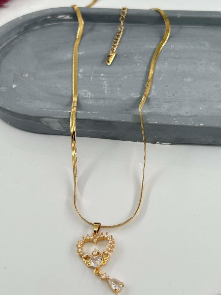 Steel Necklace 45cm // NECKLACE-4596