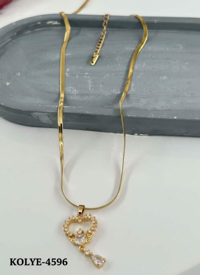 Çelik Kolye 45cm // KOLYE-4596