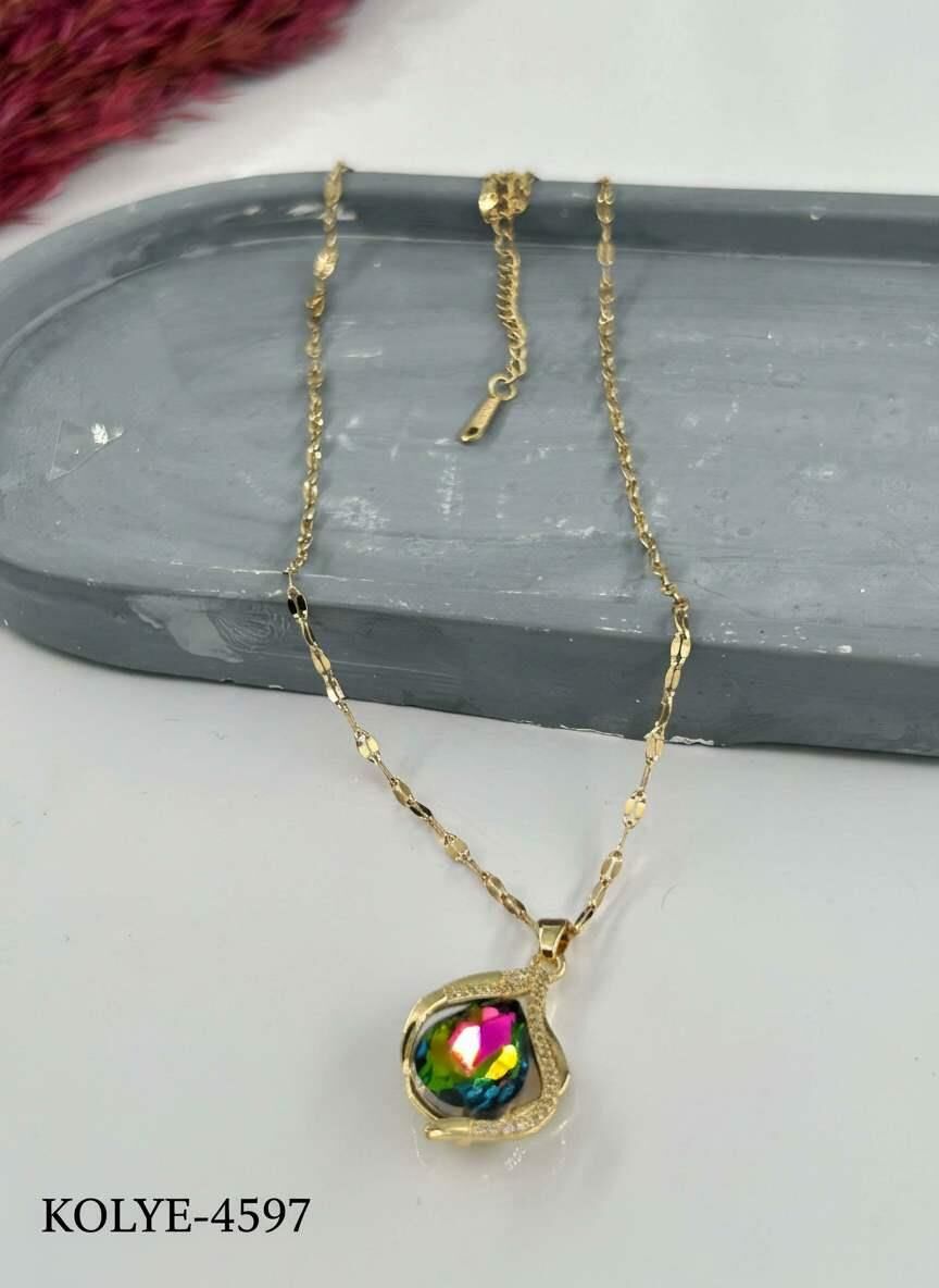 Çelik Kolye 45cm // KOLYE-4597