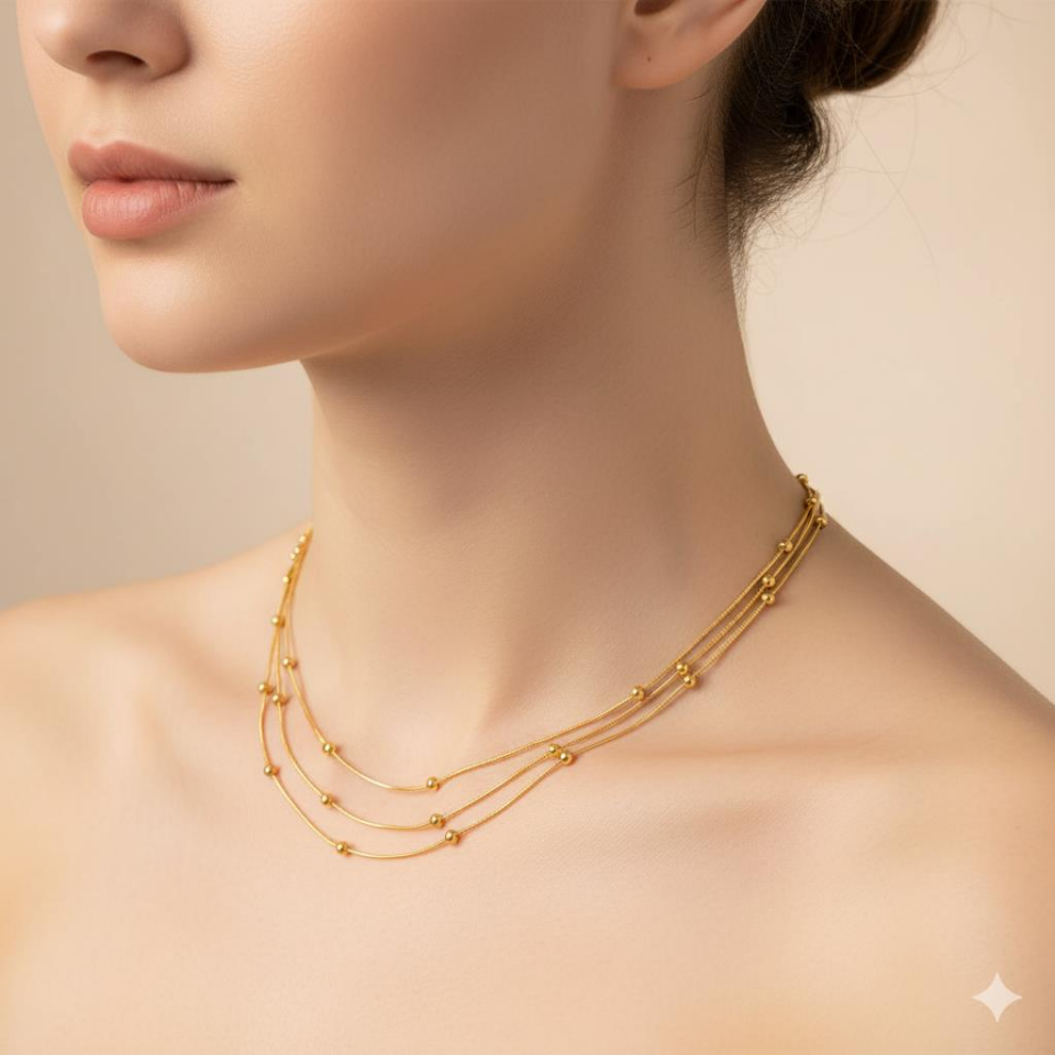 Steel Necklace 45cm // NECKLACE-5632