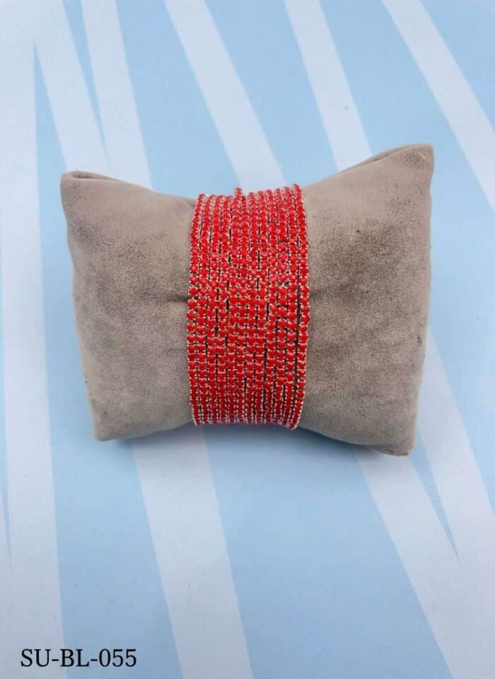 Waterway Colorful Zircon Stone Elastic Bracelet (Price is for one piece) // SU-BL-055