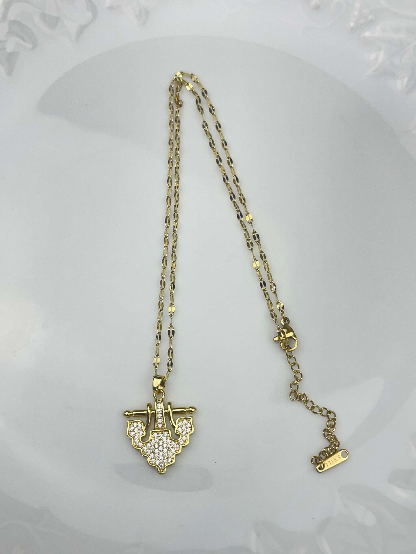 Steel Necklace 45cm // NECKLACE-3588