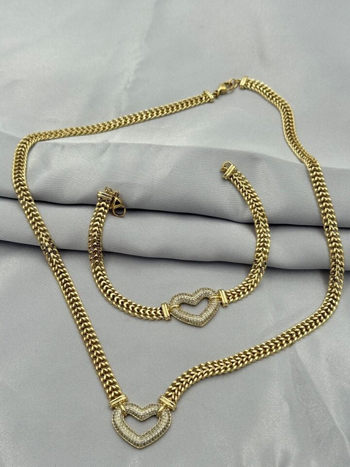 XUPING Kolye Bileklik Set // KOLYE-5382