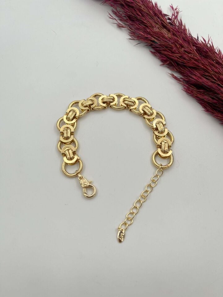 14K Çelik Bileklik // BILEK-4249