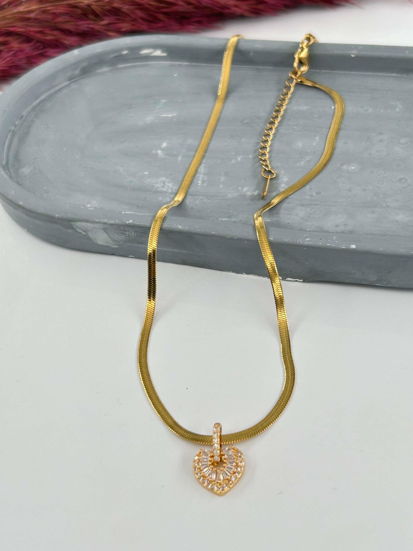 Steel Necklace 45cm // NECKLACE-4617