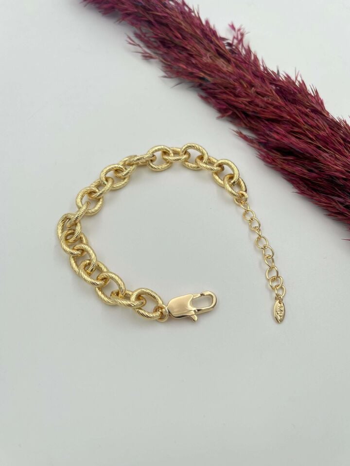 14K Çelik Bileklik // BILEK-4260