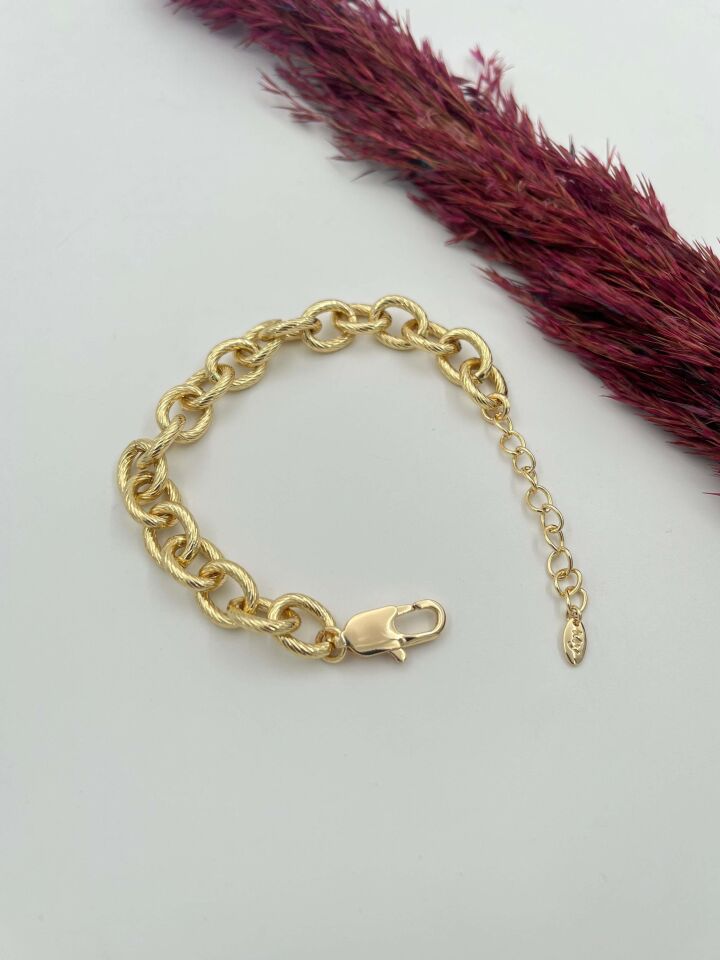 14K Çelik Bileklik // BILEK-4260