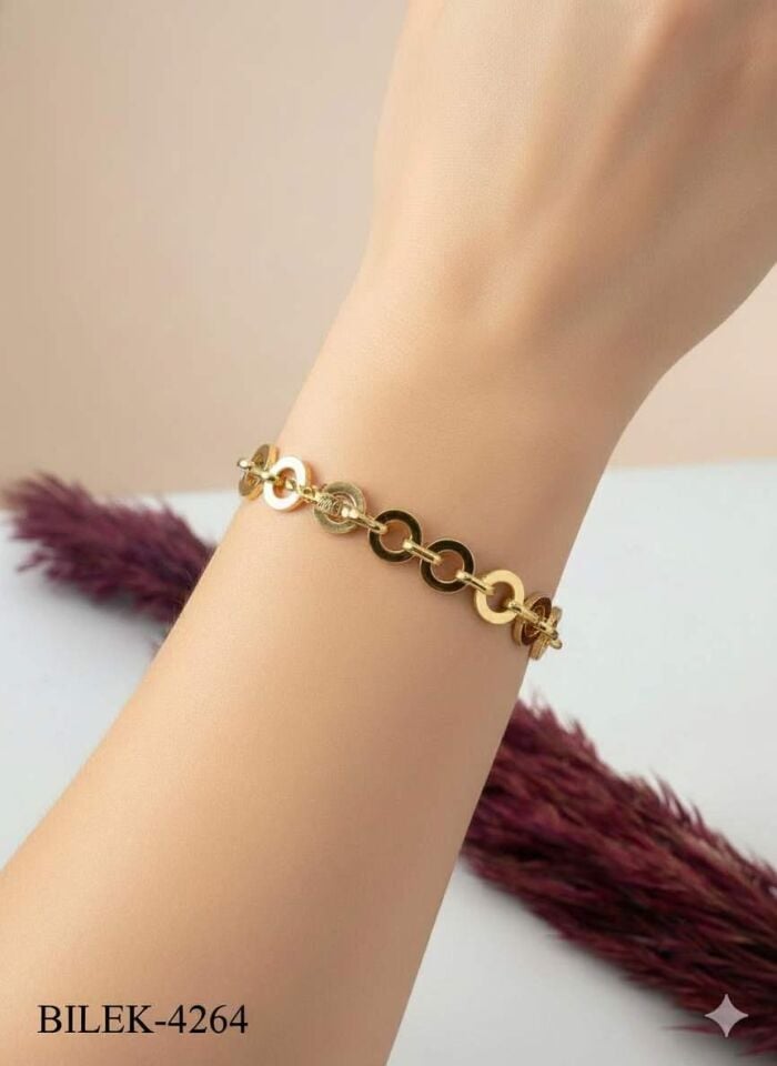 14K Steel Bracelet // WRIST-4264