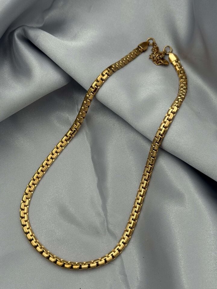 Çelik Kolye 45cm // KOLYE-4892