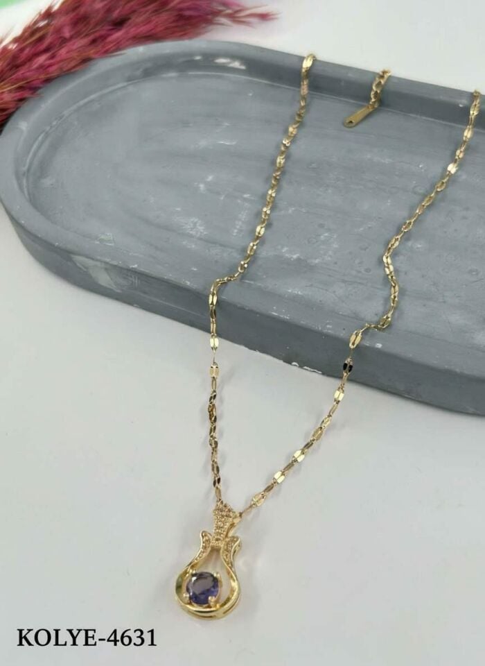 Çelik Kolye 45cm // KOLYE-4631