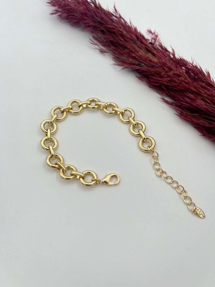 14K Steel Bracelet // WRIST-4275