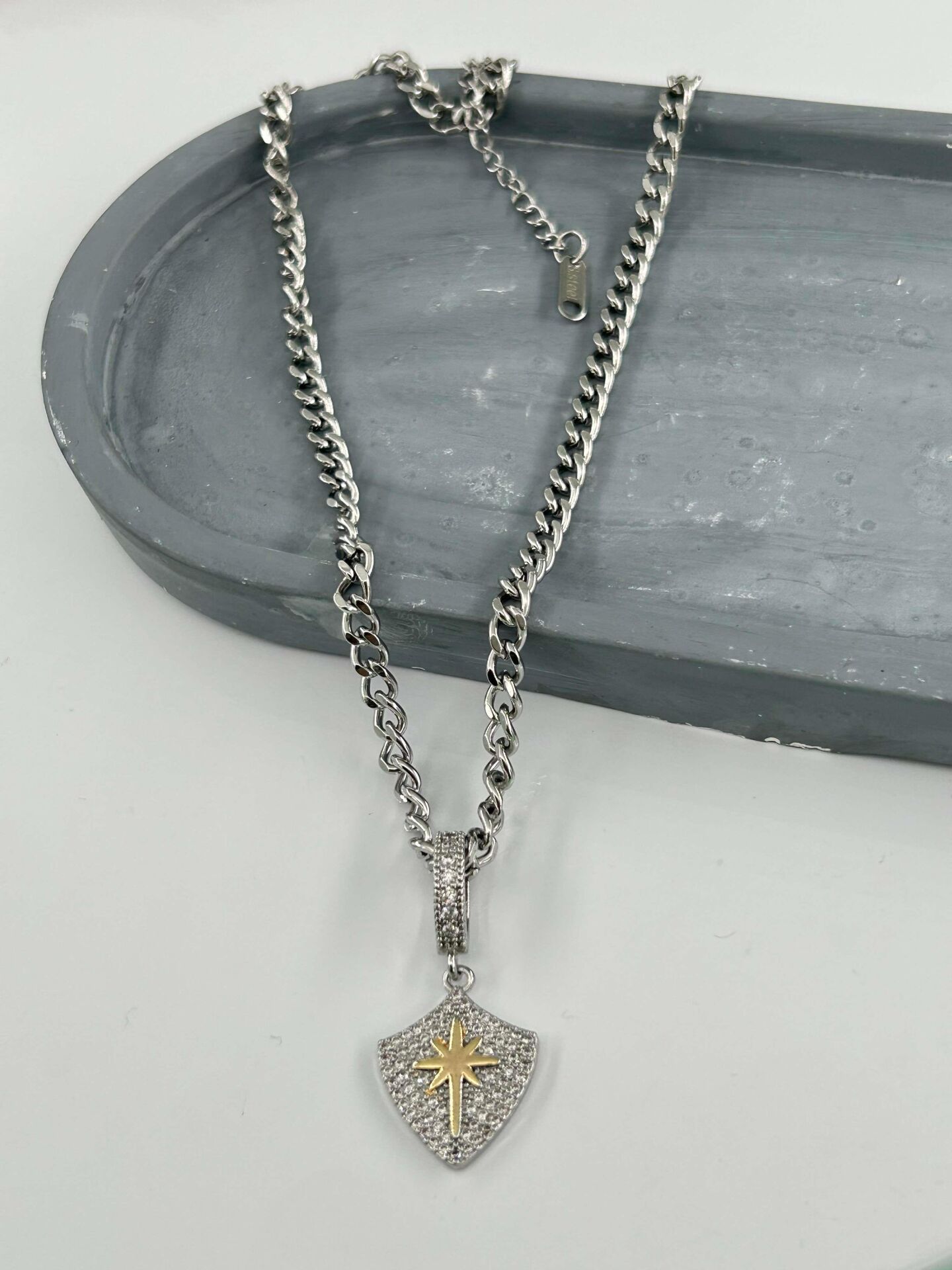 Steel Necklace 45cm // NECKLACE-4641