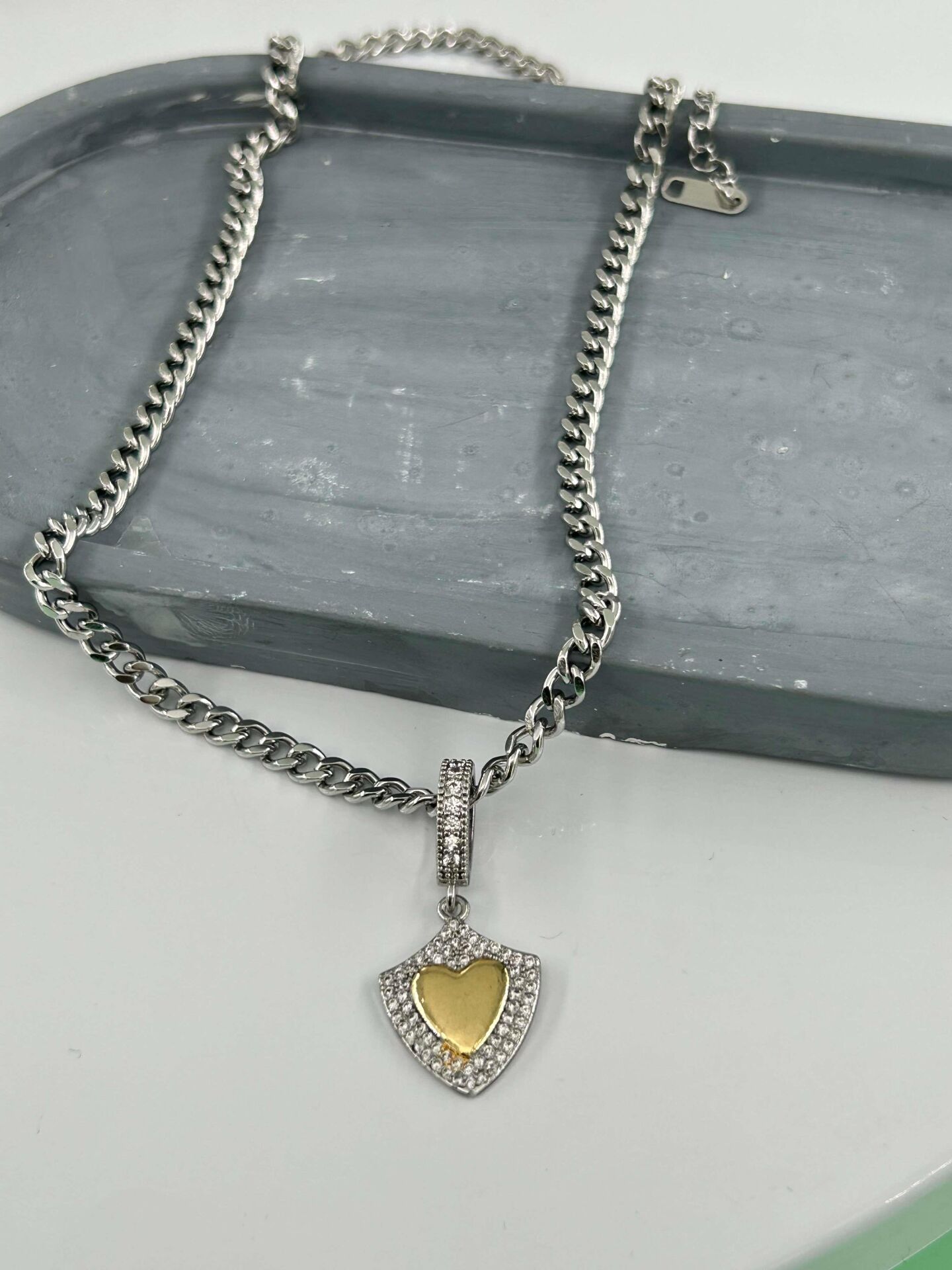 Steel Necklace 45cm // NECKLACE-4642