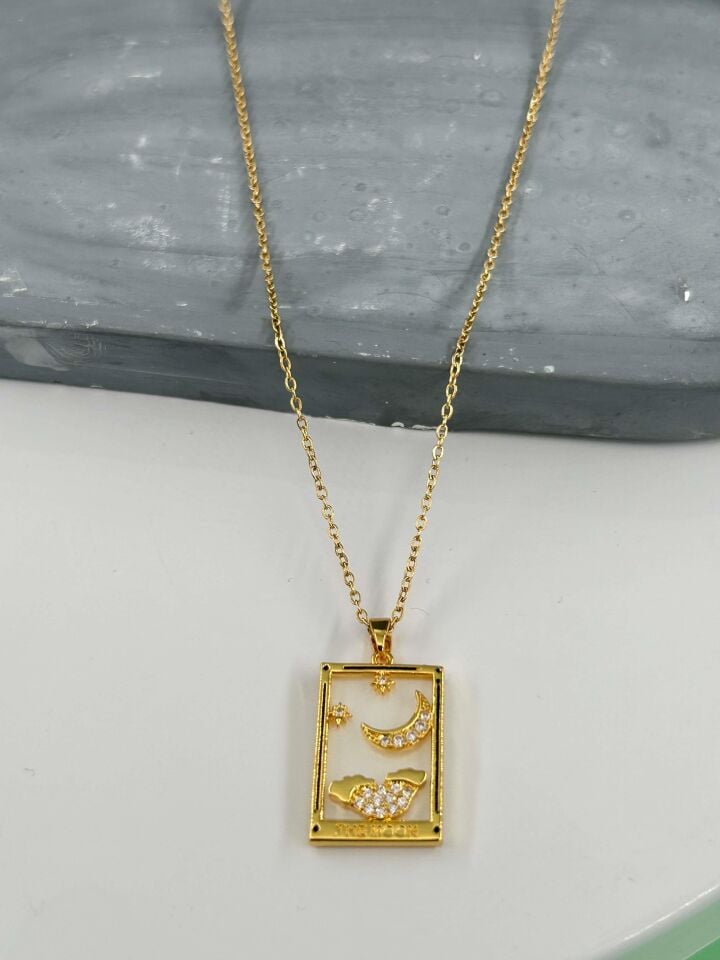 Çelik Kolye 45cm // KOLYE-4644