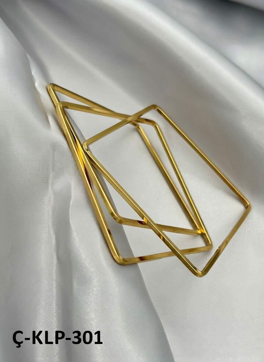 Çelik Kare Ajda Bilezik 6.5 Boy (3'lü satılmaktadır)