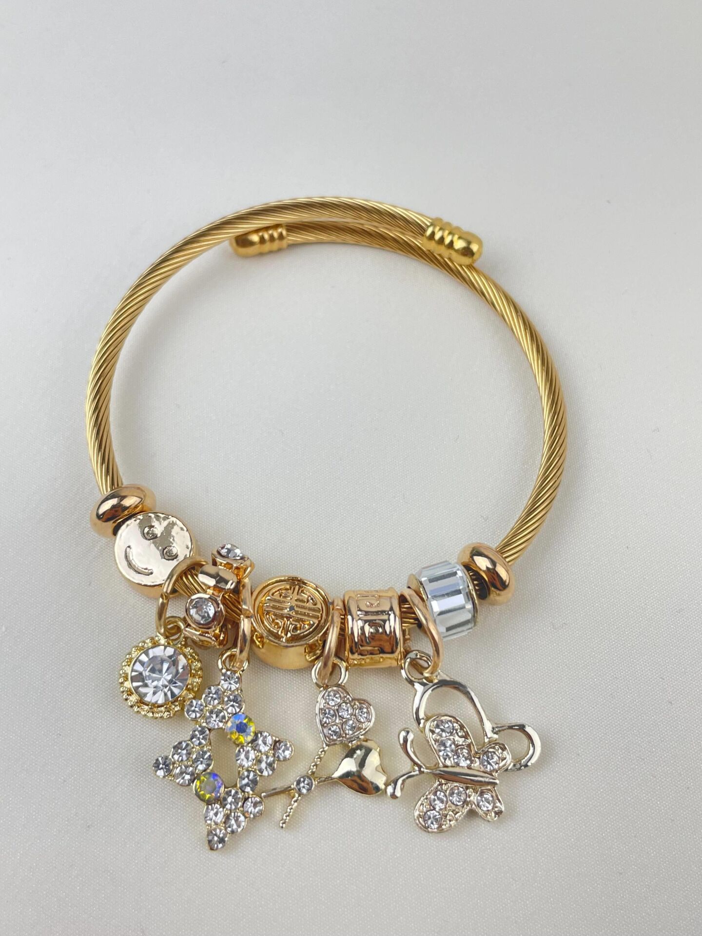 Çelik PNDR Bileklik (Gold) // PANDORA-636