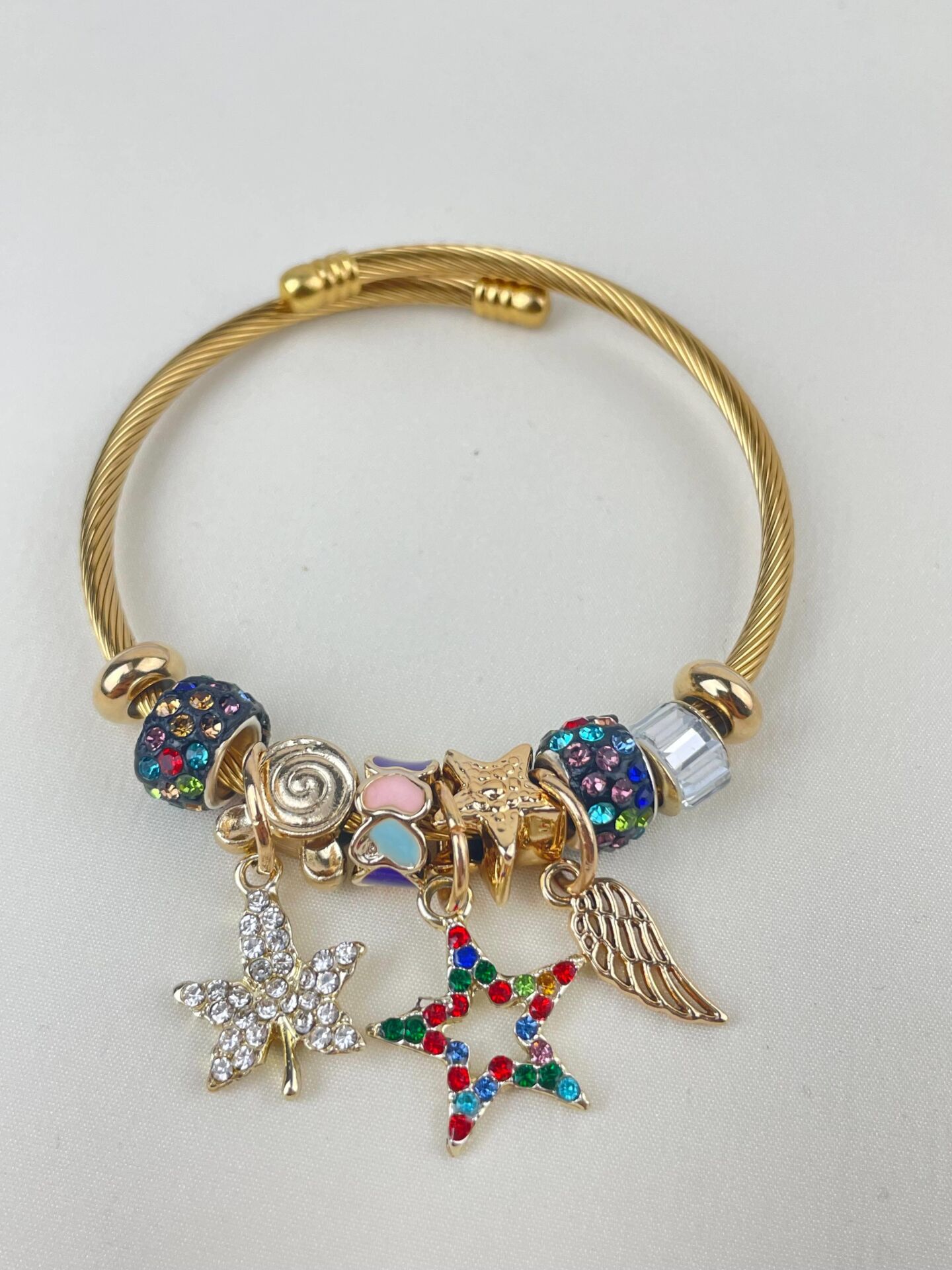 Çelik PNDR Bileklik (Gold) // PANDORA-643