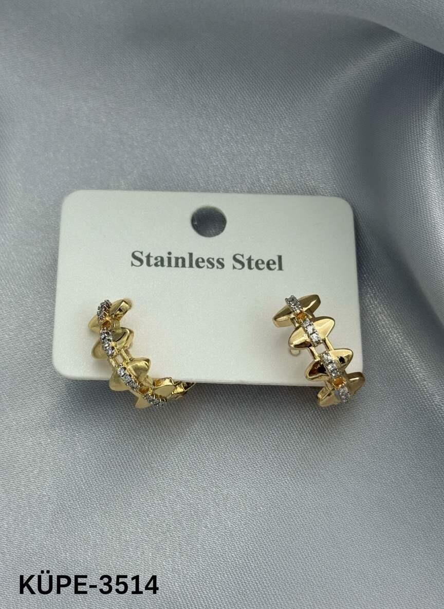 Çelik Küpe // KÜPE-3514