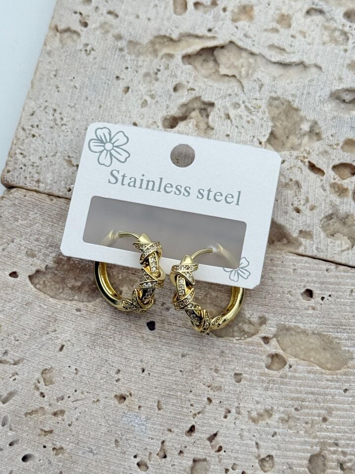 Çelik Küpe // KÜPE-4318