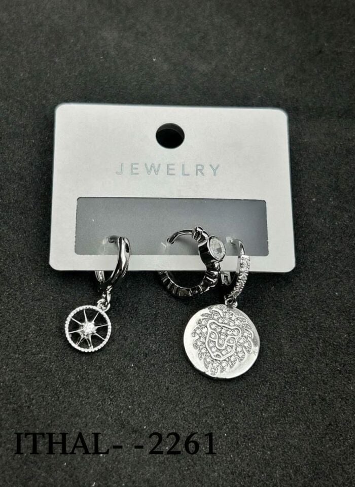 VIP 3-teilige Ohrringe // IMPORTIERT-2261