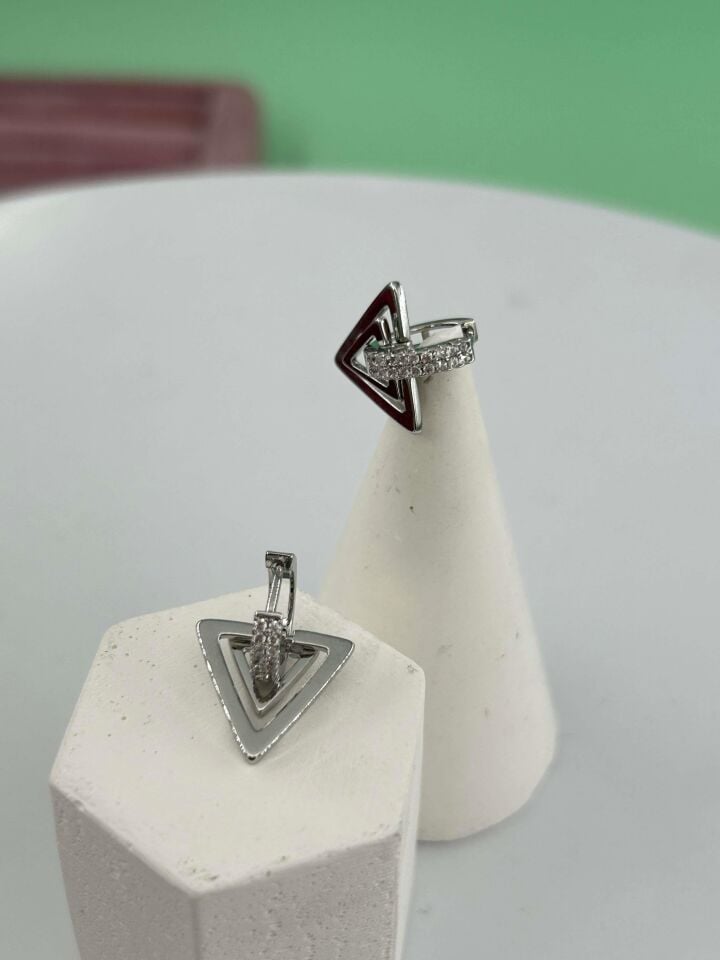 VİP Silver Küpe // KÜPE-3238