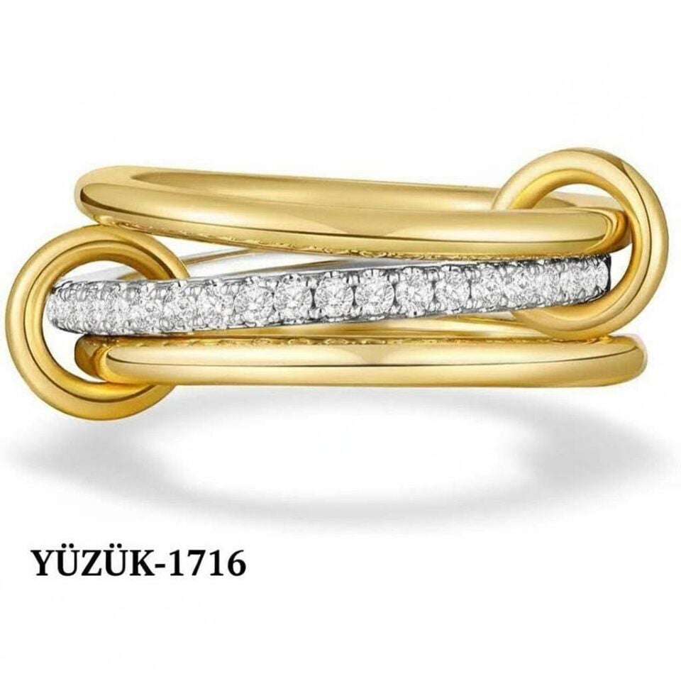 Steel Multi Ring No. 17