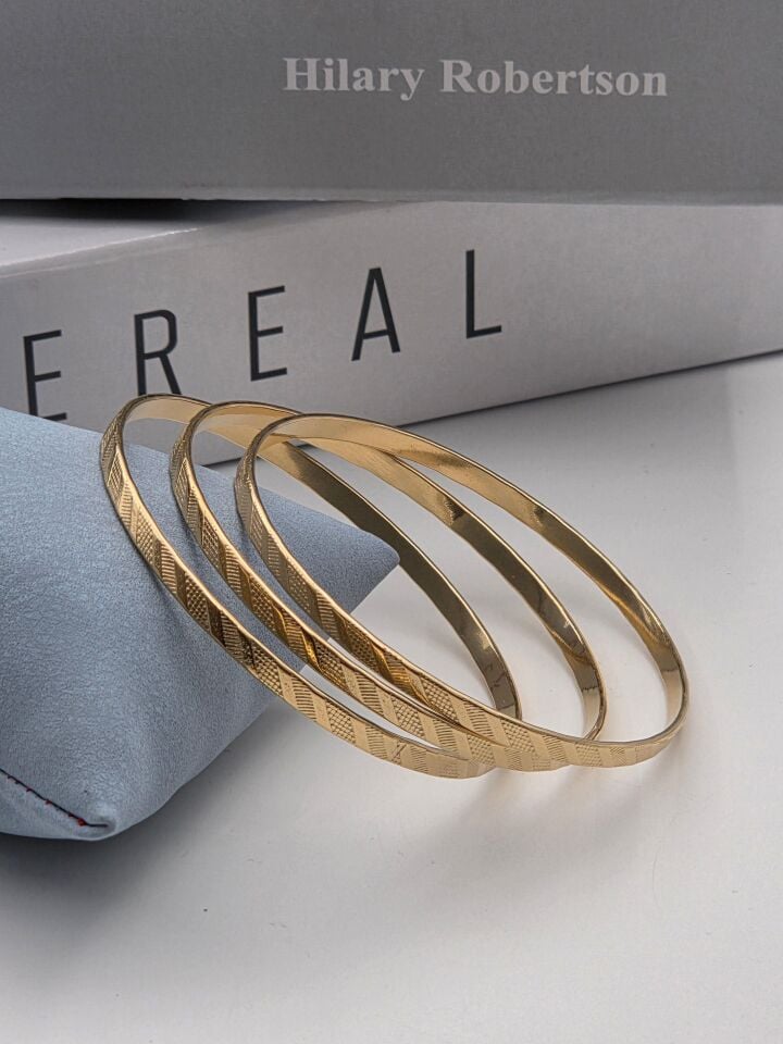 Stahlarmband 6,5 Größe (verkauft in 3 Stück) // KELEPCE-3925