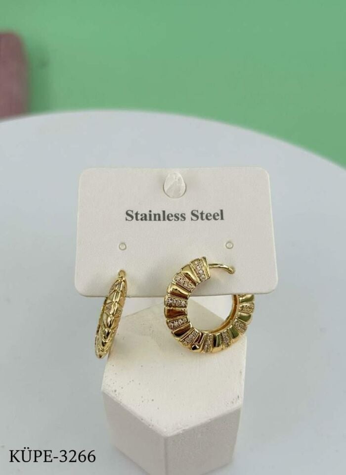 Steel 14K Earring// EARRING-3266