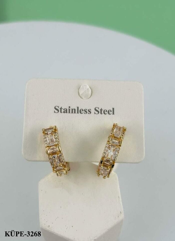 Stahl 14K Ohrring// OHRRINGE-3268