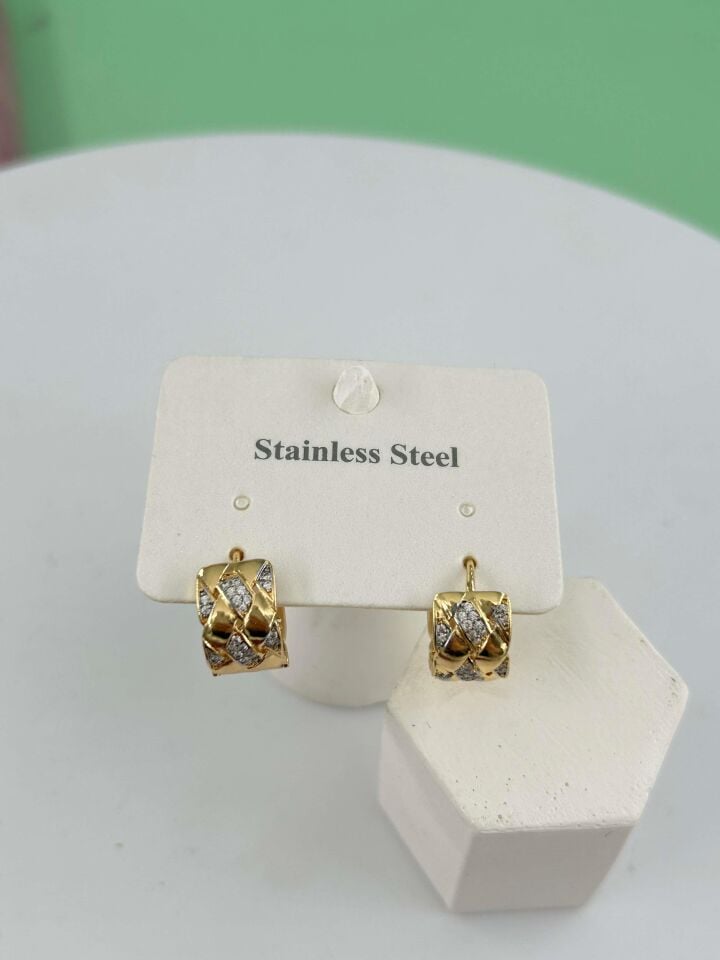 Steel 14K Earring// EARRINGS-3274