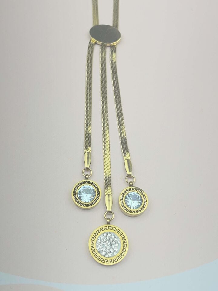 Çelik Kolye 45 cm // KOLYE-3196