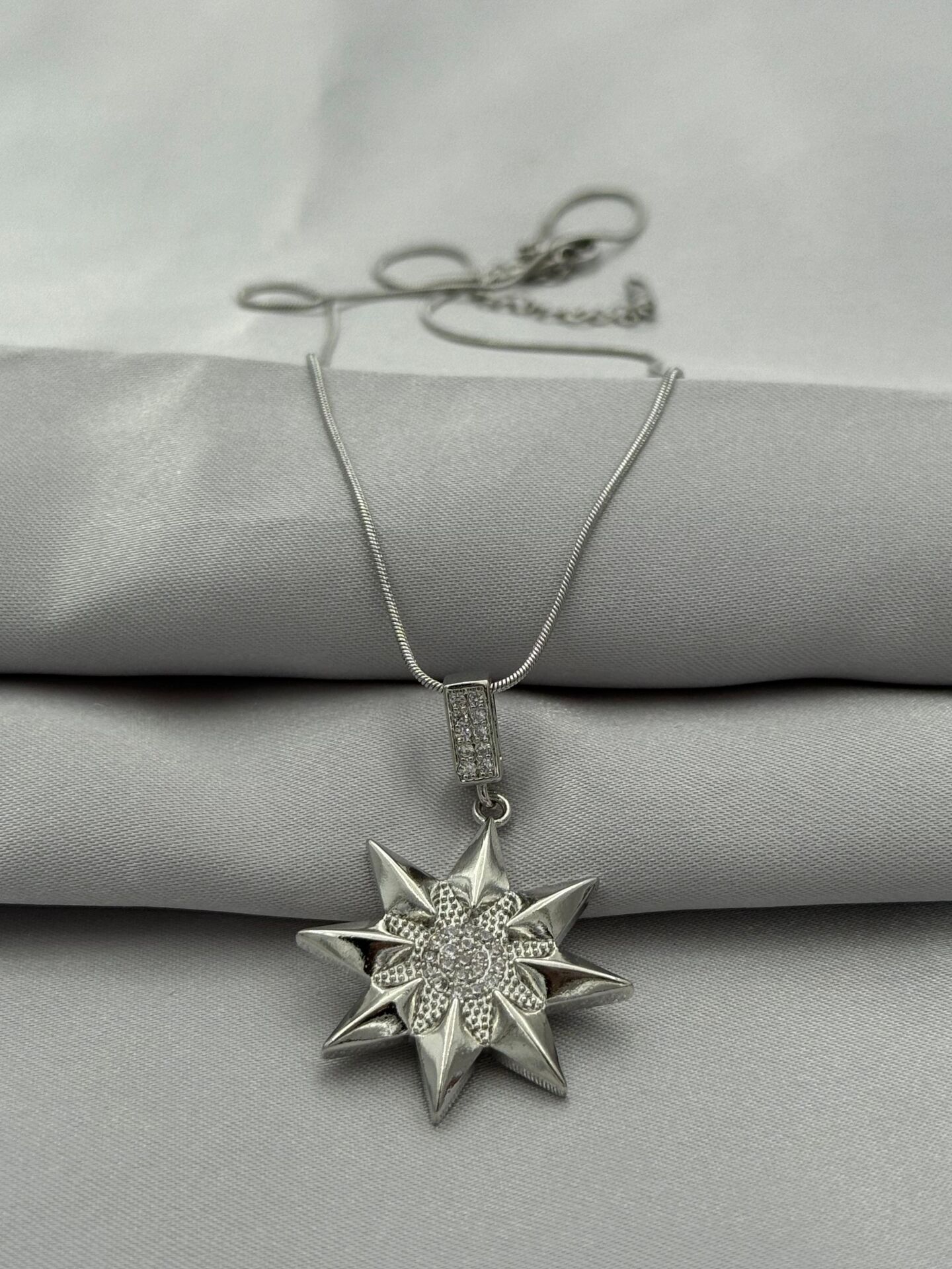 Çelik Kolye 45cm // KOLYE-5348