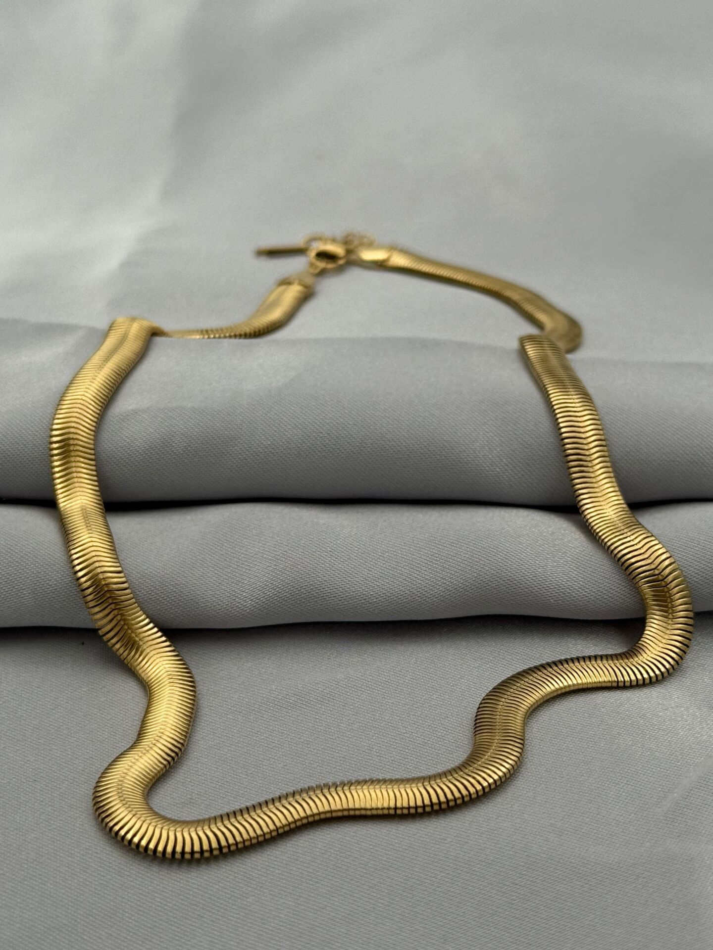 Çelik Kolye 45cm // KOLYE-5374