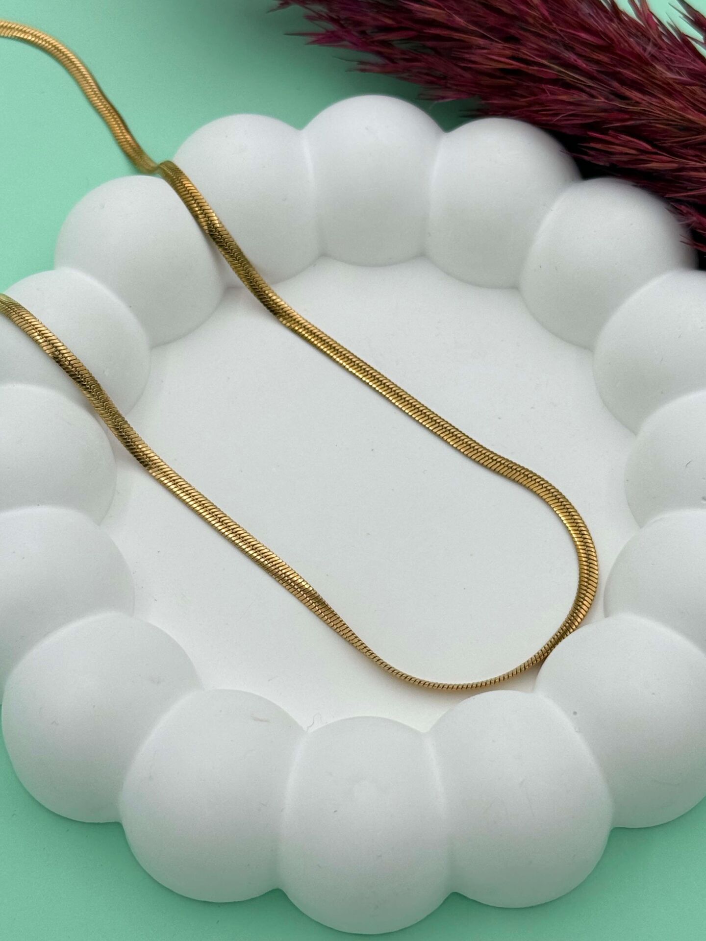 Çelik Kolye 55cm // KOLYE-4734