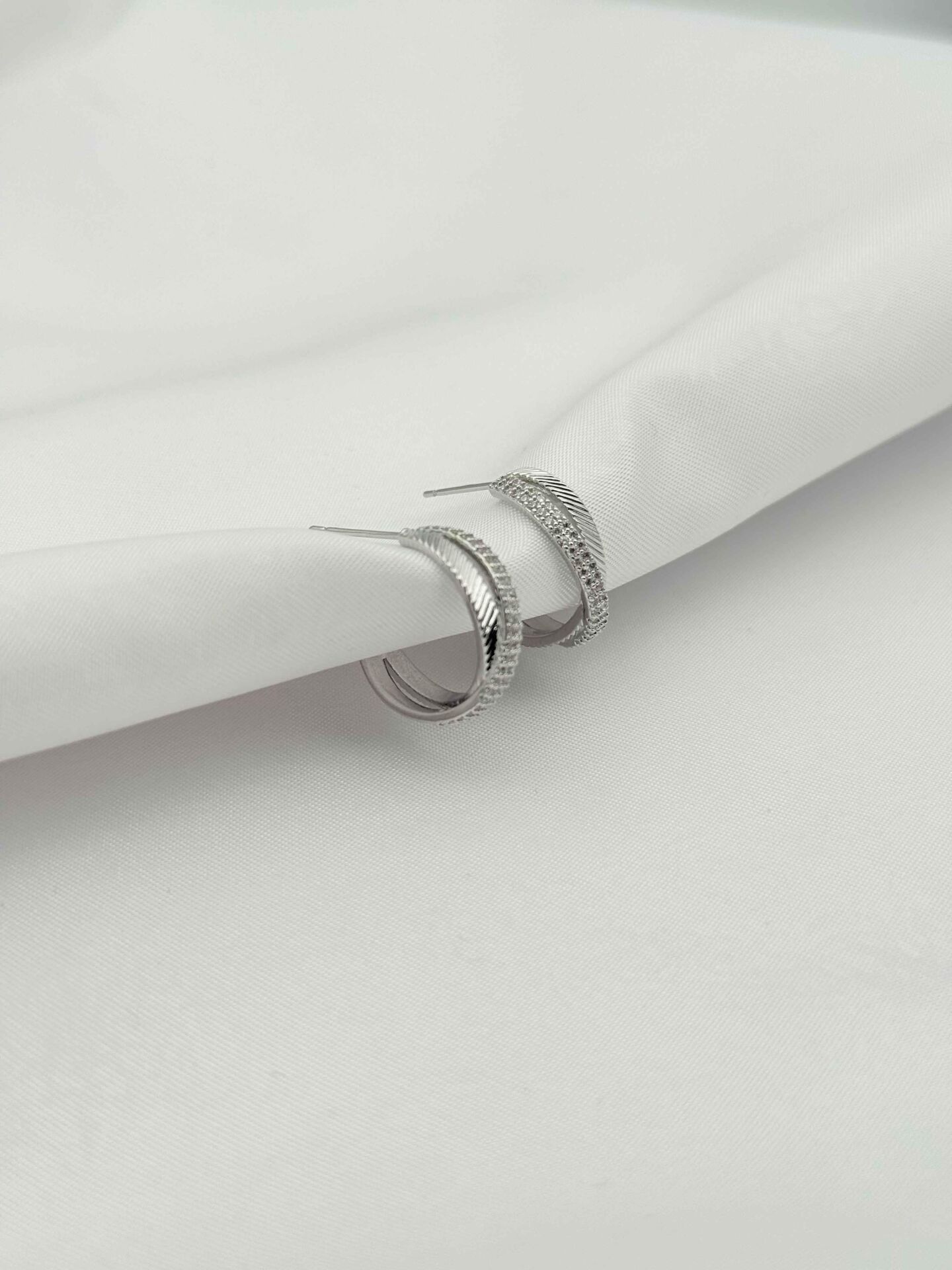 14K Zirkon Küpe // ITHAL-3874