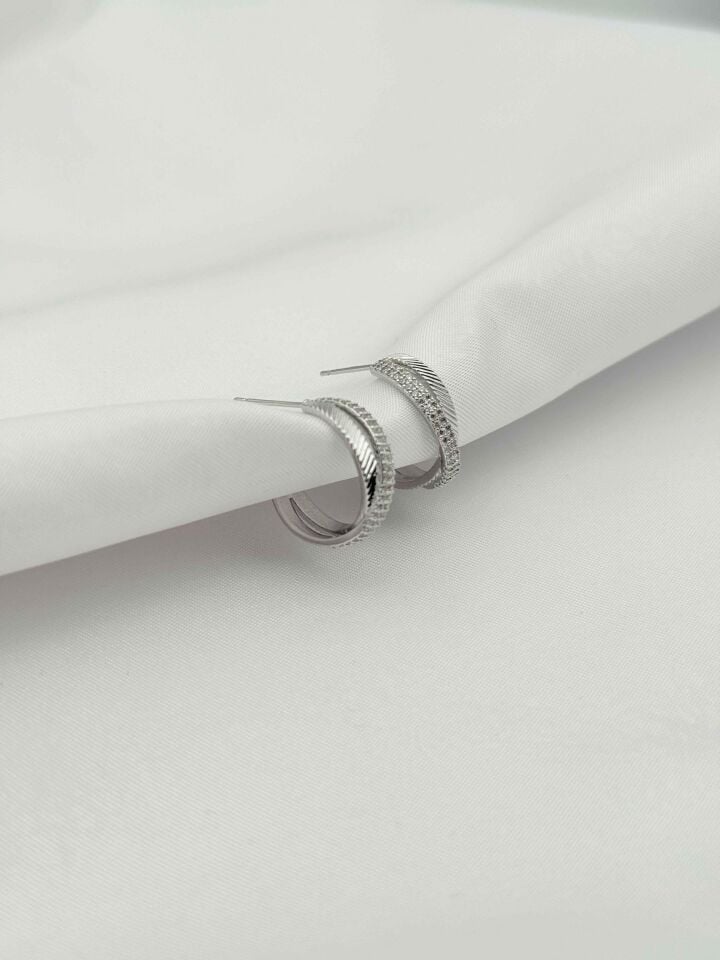 14K Zirkon Küpe // ITHAL-3874